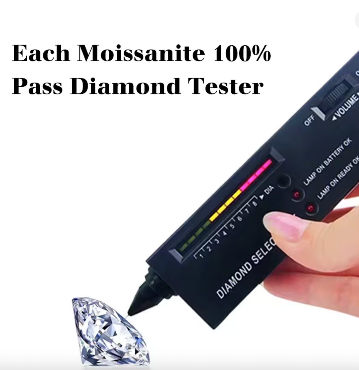 3-Stone Moissanite Ring